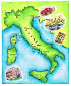 Italy Map